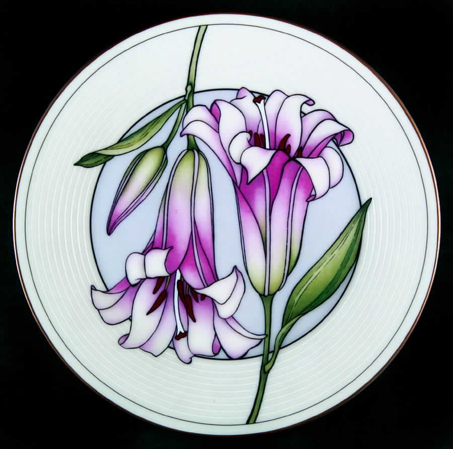 Lily Delight Salad Plate by Noritake-1
