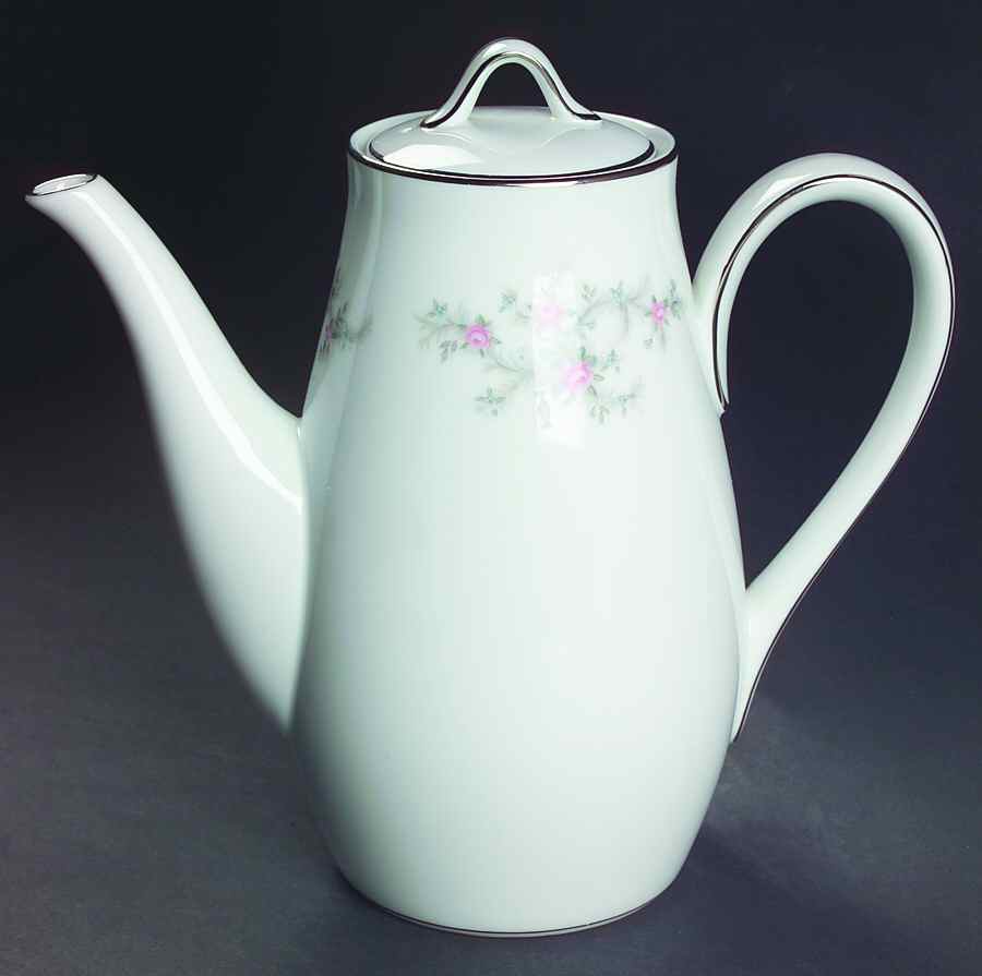 Lila Coffee Pot & Lid by Noritake-1