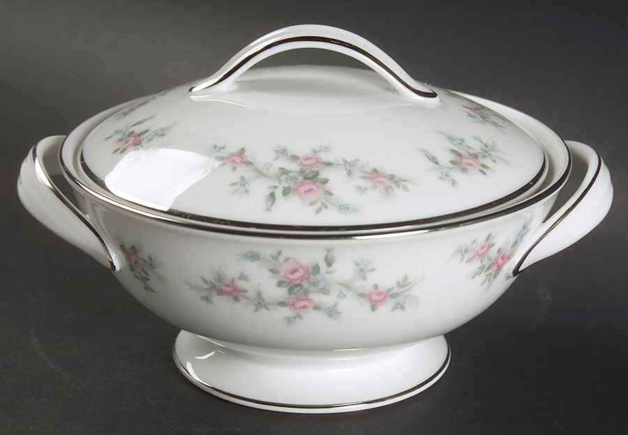 Lila Sugar Bowl & Lid by Noritake-1