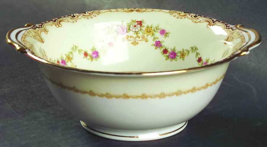 Lilac Lugged Cereal Bowl by Noritake-1