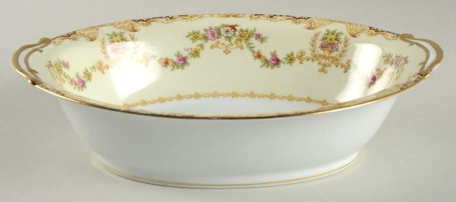 Lilac 9" Oval Vegetable Bowl by Noritake-1
