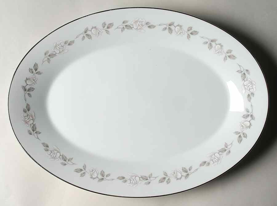 Lillian 16" Oval Serving Platter by Noritake-1