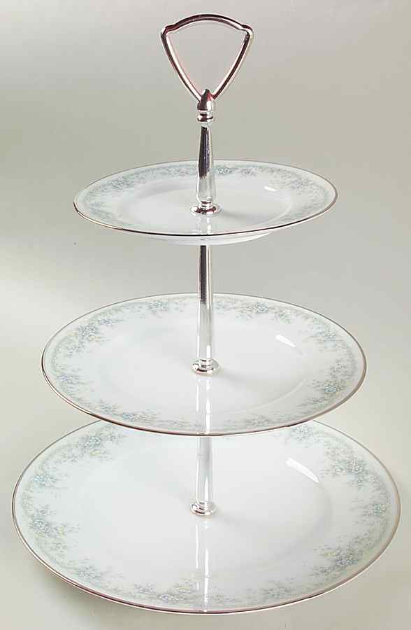 Limerick 3-Tiered Serving Tray (DP, SP, BB) by Noritake-1