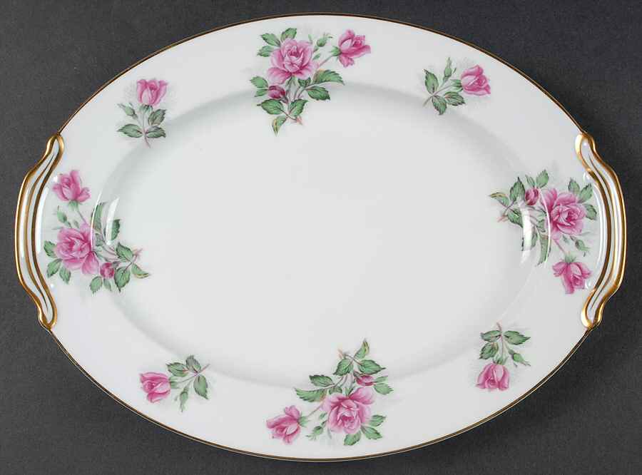 Linda 11" Oval Serving Platter by Noritake-1