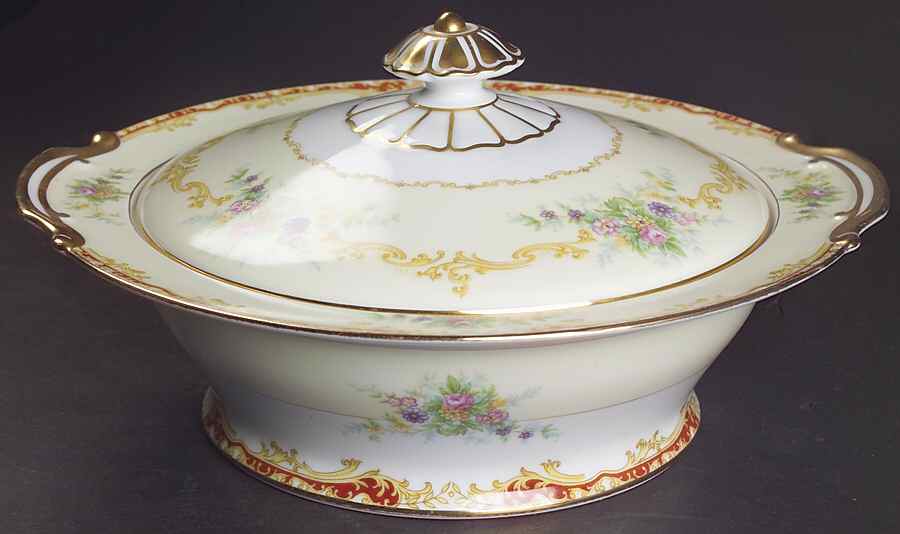 Linden Round Covered Vegetable by Noritake-1