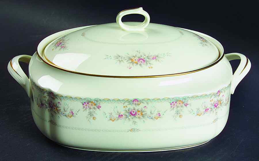 Linda Oval Covered Vegetable by Noritake-1