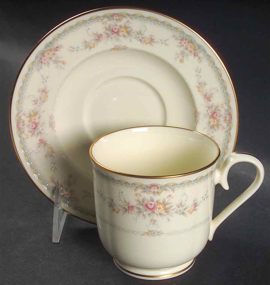 Linda Footed Cup & Saucer Set by Noritake-1