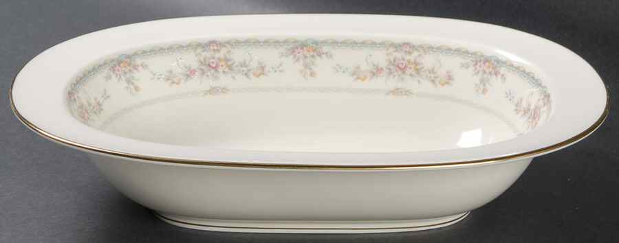 Linda 10" Oval Vegetable Bowl by Noritake-1