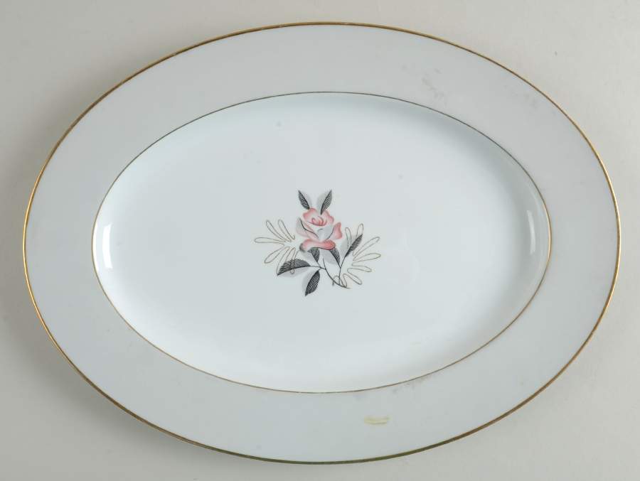 Lindley 15" Oval Serving Platter by Noritake-1