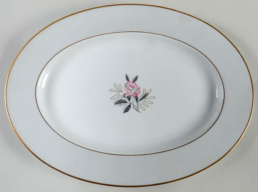 Lindley 12" Oval Serving Platter by Noritake-1