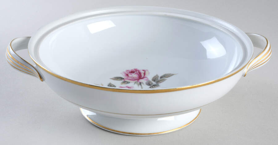 Lindrose Round Vegetable No Lid by Noritake-1