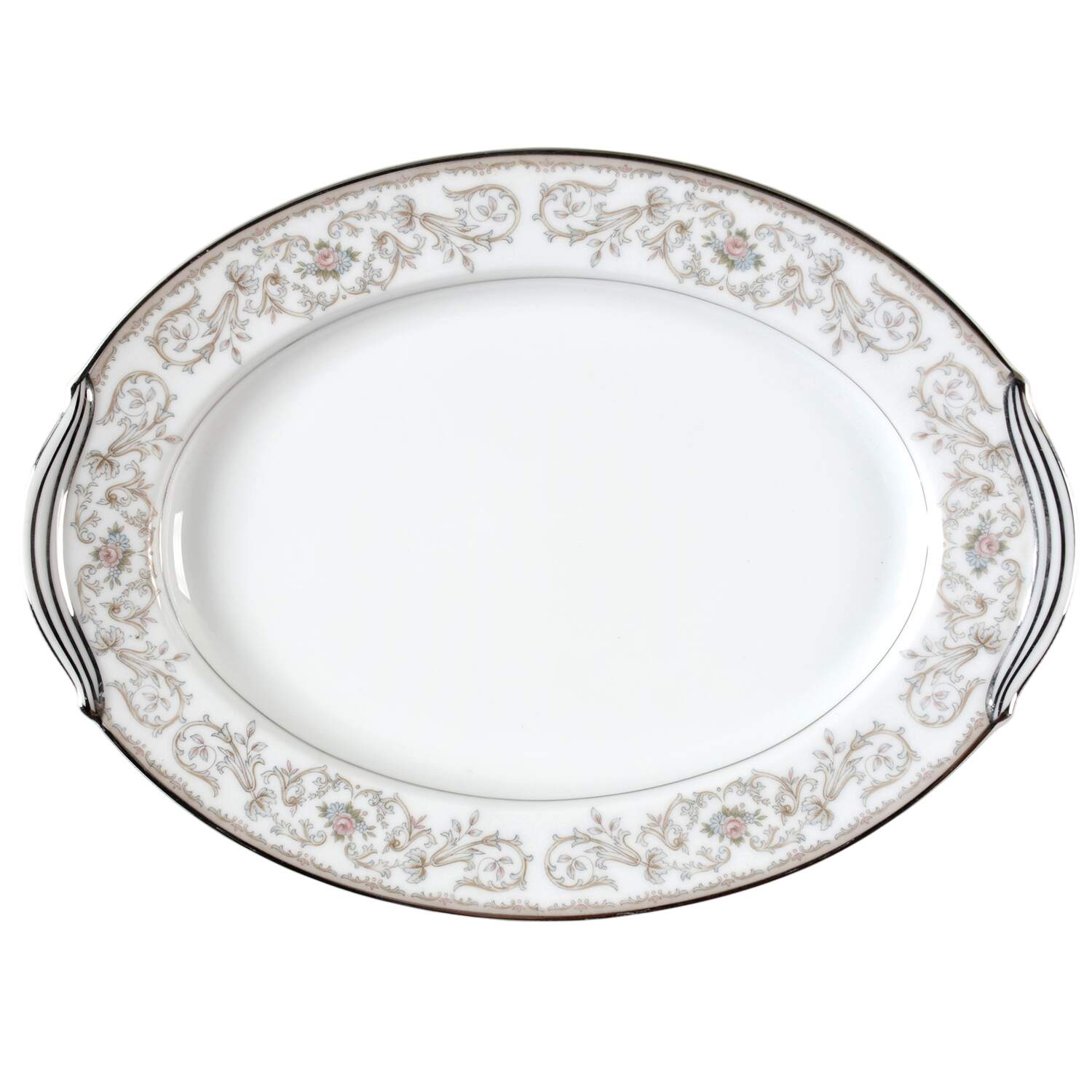 Lindsay 13" Oval Serving Platter by Noritake-1