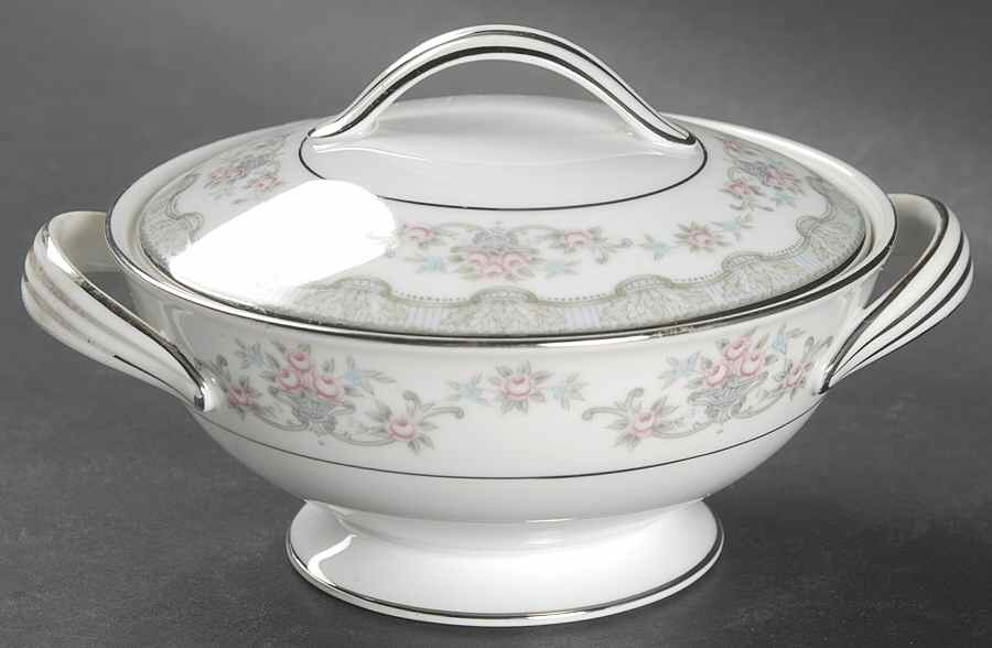 Lindsay Sugar Bowl & Lid by Noritake-1