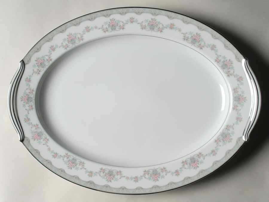 Lindsay 16" Oval Serving Platter by Noritake-1