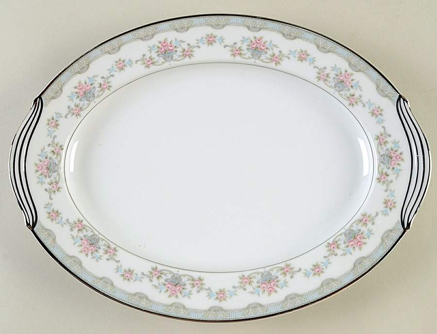 Lindsay 11" Oval Serving Platter by Noritake-1