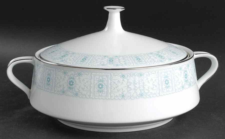 Linley Round Covered Vegetable by Noritake-1