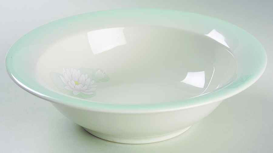 Lily Pond Rim Cereal Bowl by Noritake-1