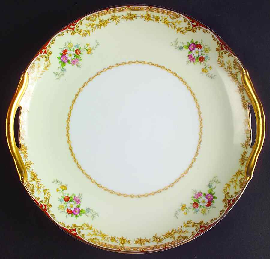 Lismore Handled Cake Plate by Noritake-1