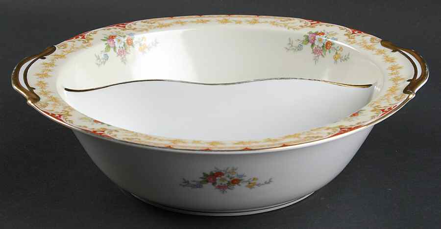 Lismore 10" Round Divided Vegetable Bowl by Noritake-1