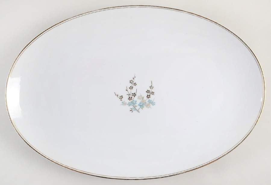 Lisette 16" Oval Serving Platter by Noritake-1