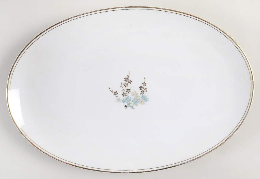 Lisette 12" Oval Serving Platter by Noritake-1
