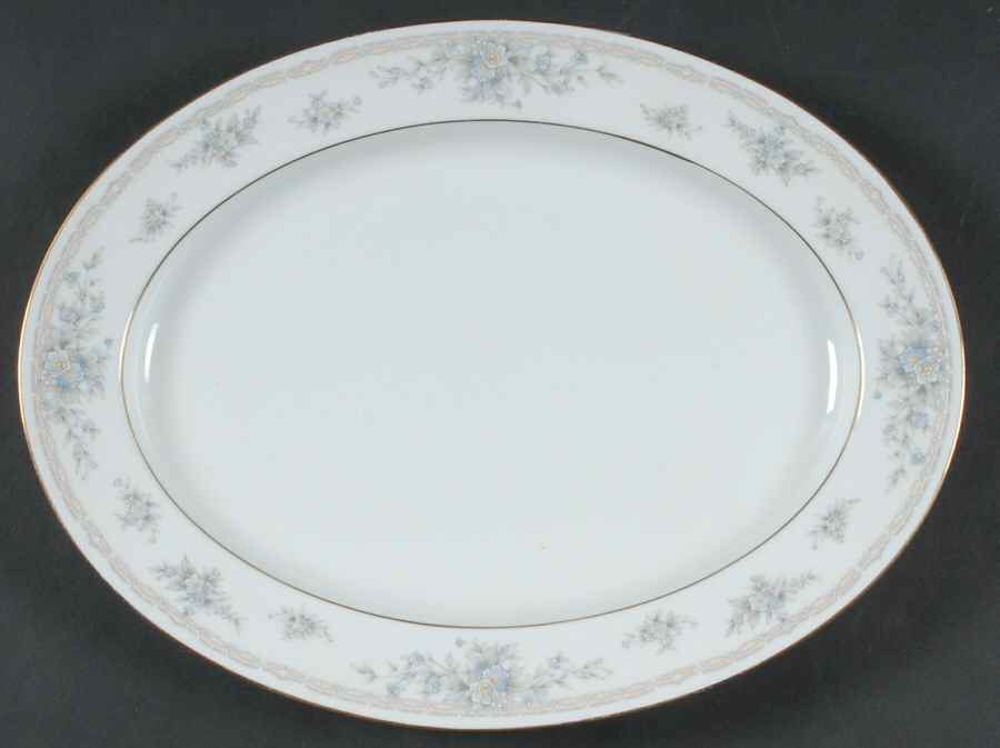 Lisle 13" Oval Serving Platter by Noritake-1