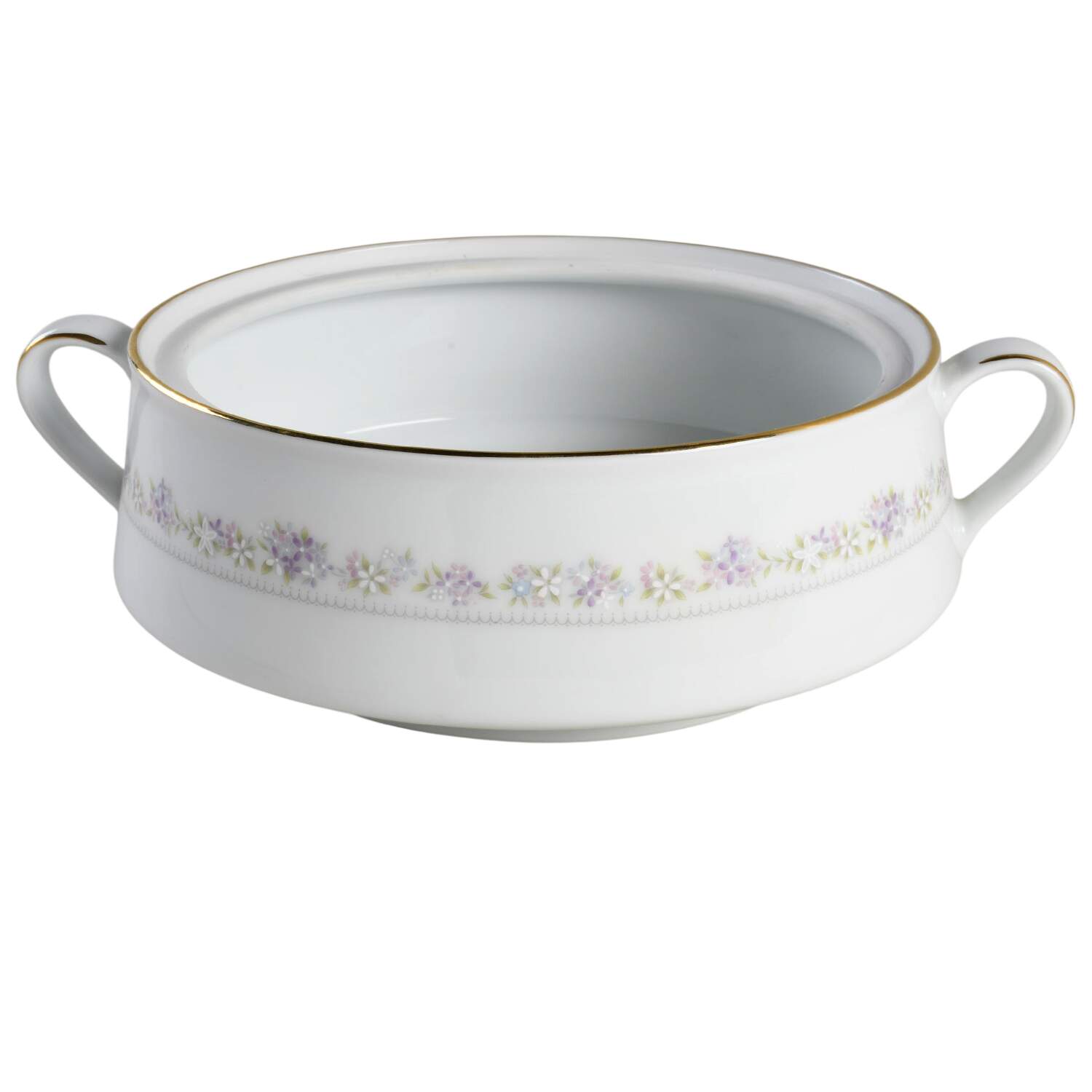 Lilac Time Round Vegetable No Lid by Noritake-1