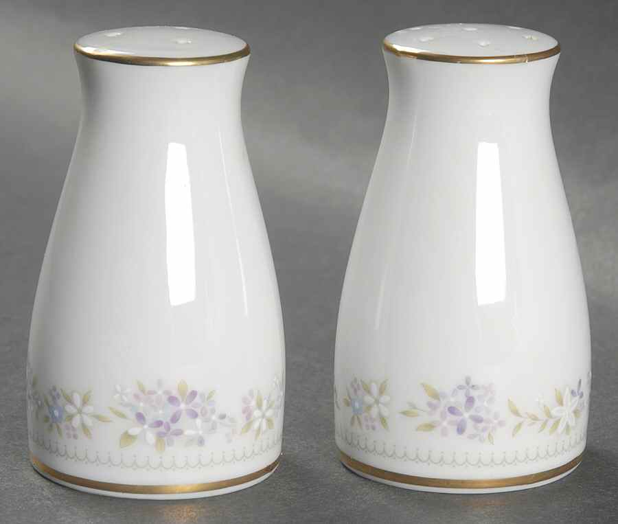 Lilac Time Salt & Pepper Set by Noritake-1