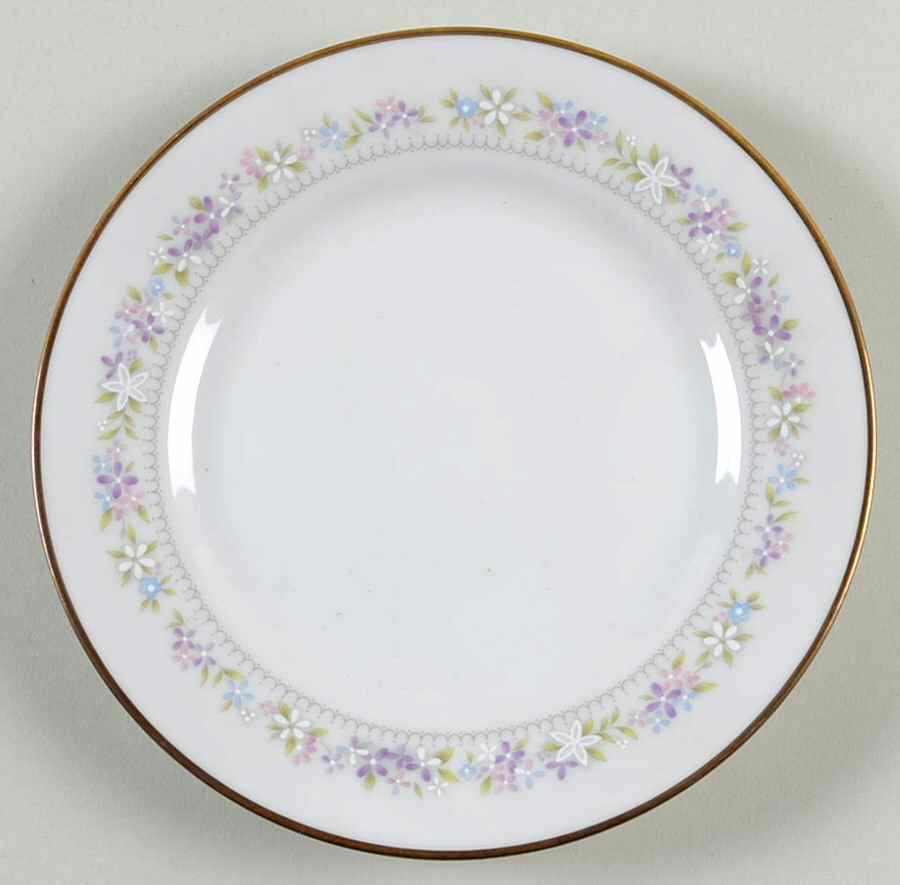 Lilac Time Bread & Butter Plate by Noritake-1