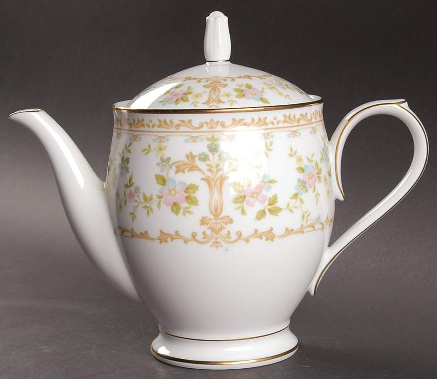 Long Ago Teapot & Lid by Noritake-1