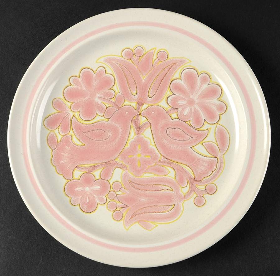 Love Bird Salad Plate by Noritake-1