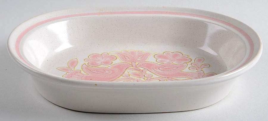 Love Bird 9" Oval Vegetable Bowl by Noritake-1