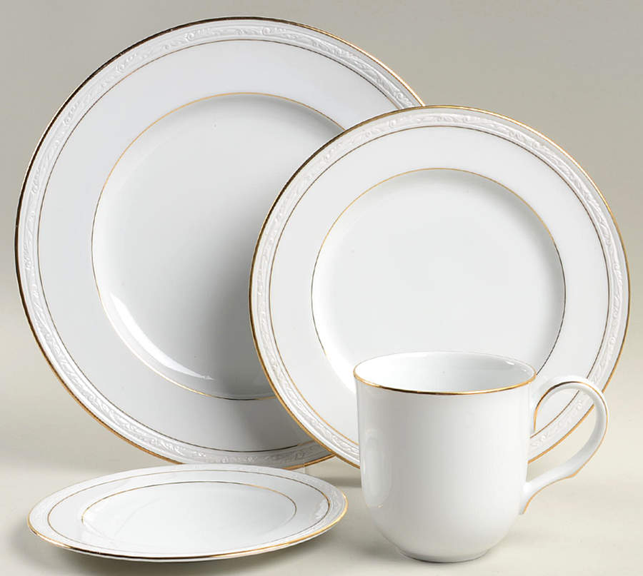 Lockleigh 4 Piece Place Setting by Noritake-1