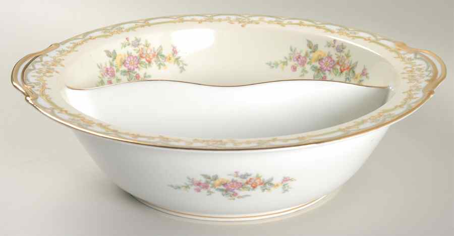 Lolita Round Divided Vegetable Bowl by Noritake-1