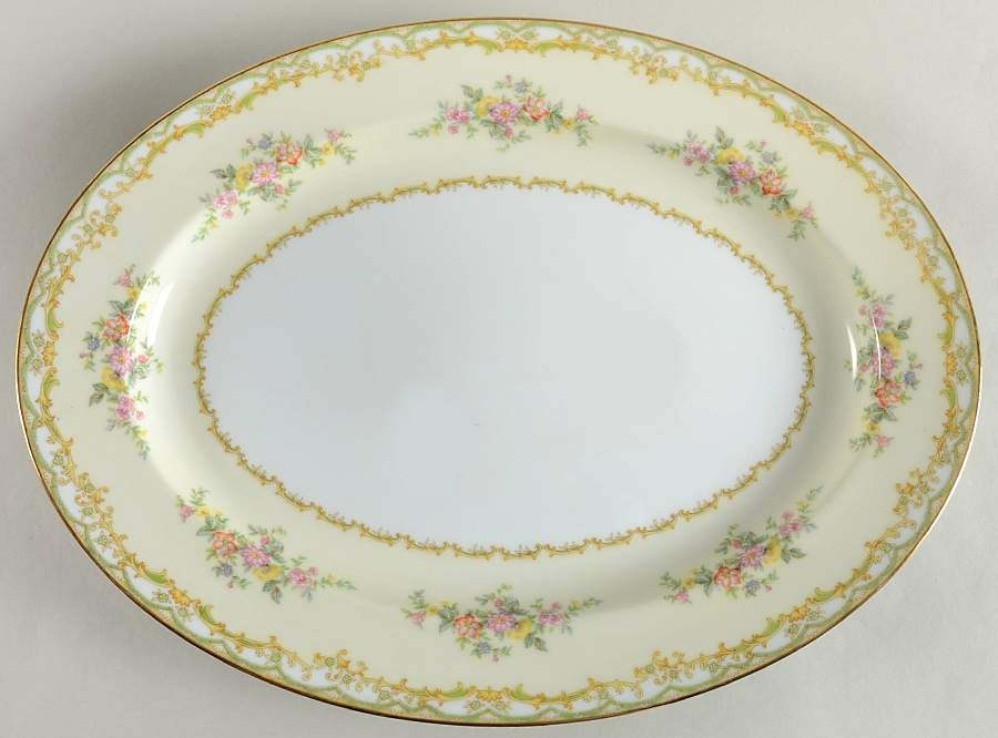 Lolita 16" Oval Serving Platter by Noritake-1