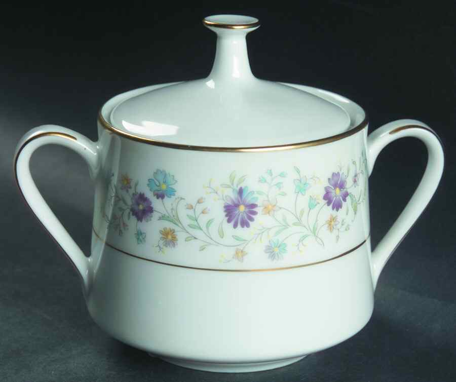 Longwood Sugar Bowl & Lid by Noritake-1