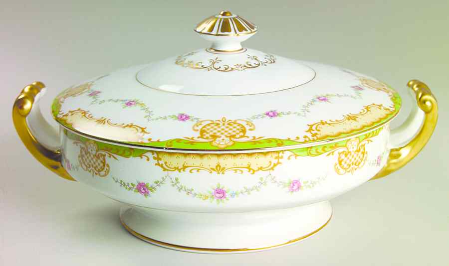 Londres Round Covered Vegetable by Noritake-1