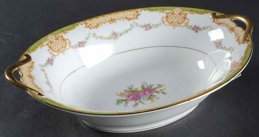 Londres 10" Oval Vegetable Bowl by Noritake-1