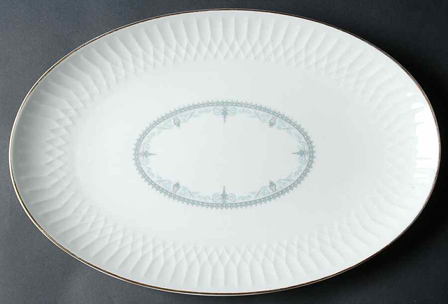 Lorenzo 16" Oval Serving Platter by Noritake-1