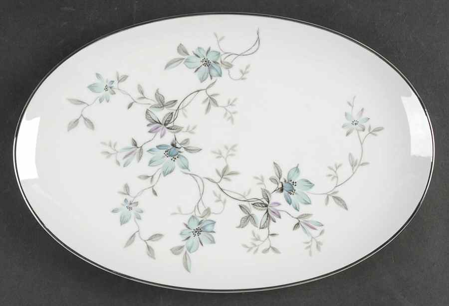 Lorene 12" Oval Serving Platter by Noritake-1