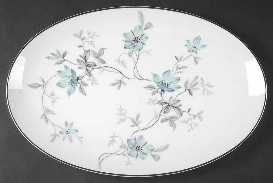 Lorene 14" Oval Serving Platter by Noritake-1