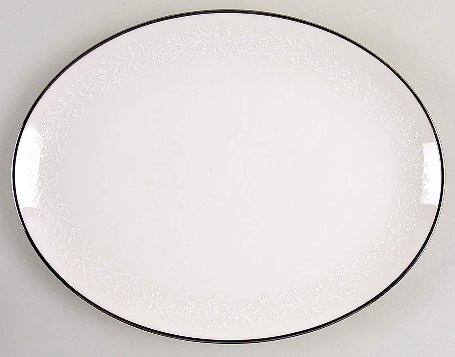 Lorelei 12" Oval Serving Platter by Noritake-1