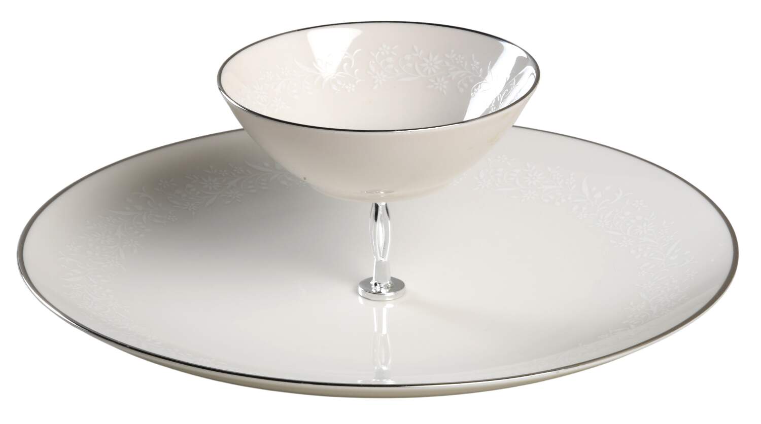 Lorelei 3 1/4"-3 7/8" Chip & Dip/Veg Set 2 Pce (DP/FR) HC by Noritake-1