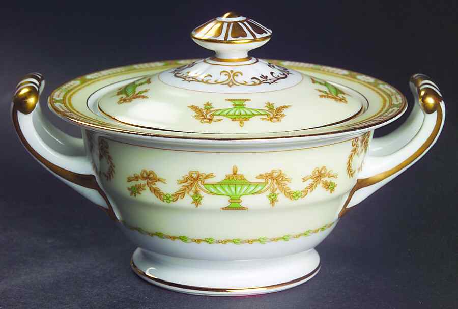 Lorento Sugar Bowl & Lid by Noritake-1