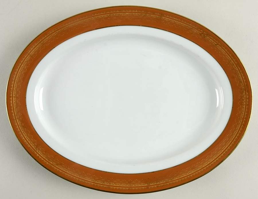 Lorraine 11" Oval Serving Platter by Noritake-1