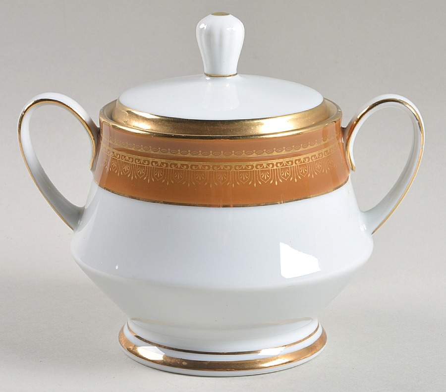 Lorraine Sugar Bowl & Lid by Noritake-1