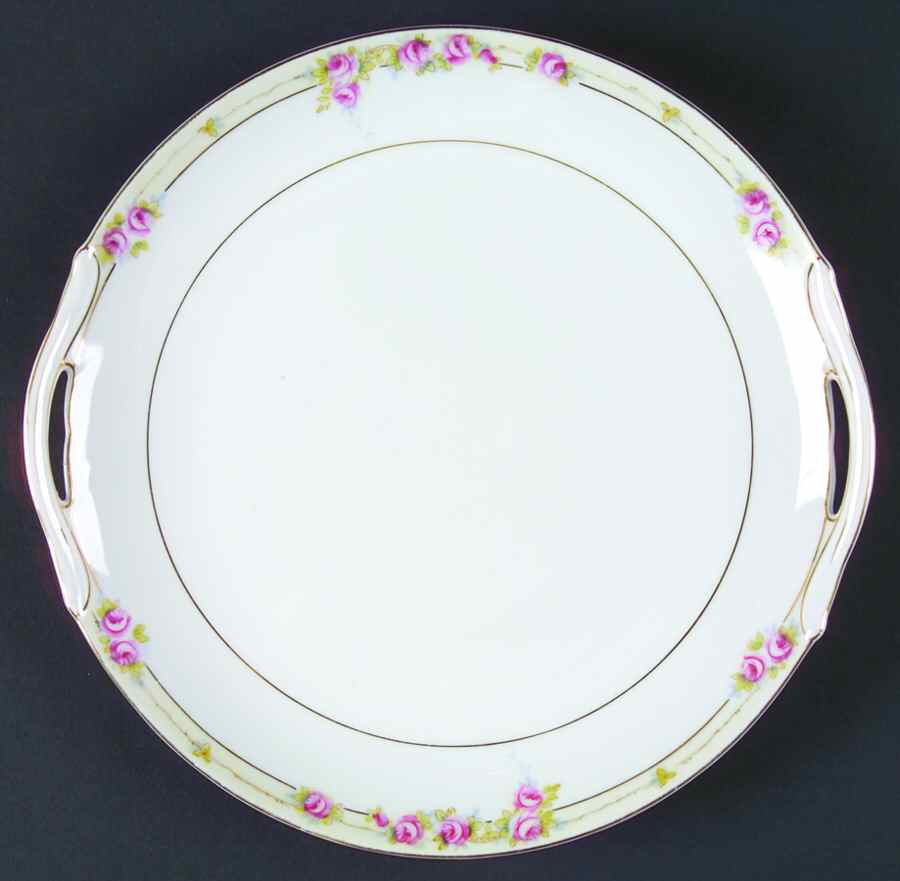 The Lorraine  Handled Cake Plate by Noritake-1