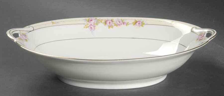The Lorraine  9" Oval Vegetable Bowl by Noritake-1
