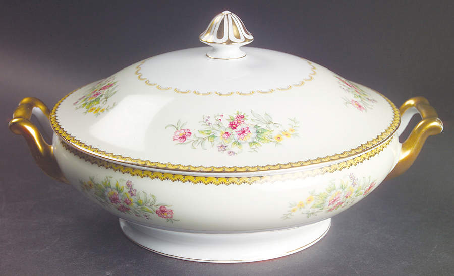 Lorina Round Covered Vegetable by Noritake-1