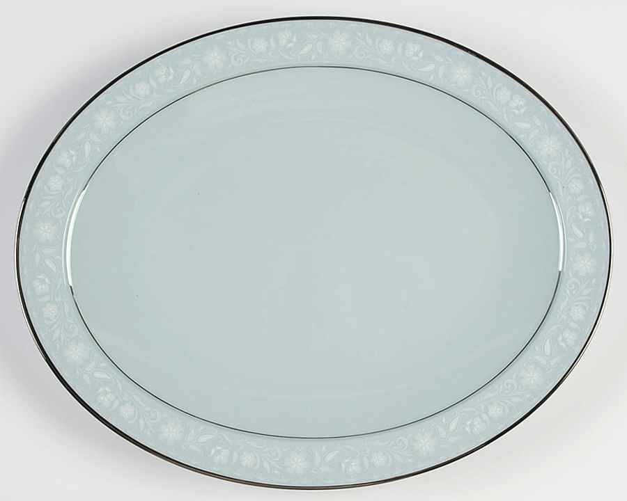 Love Song 13" Oval Serving Platter by Noritake-1